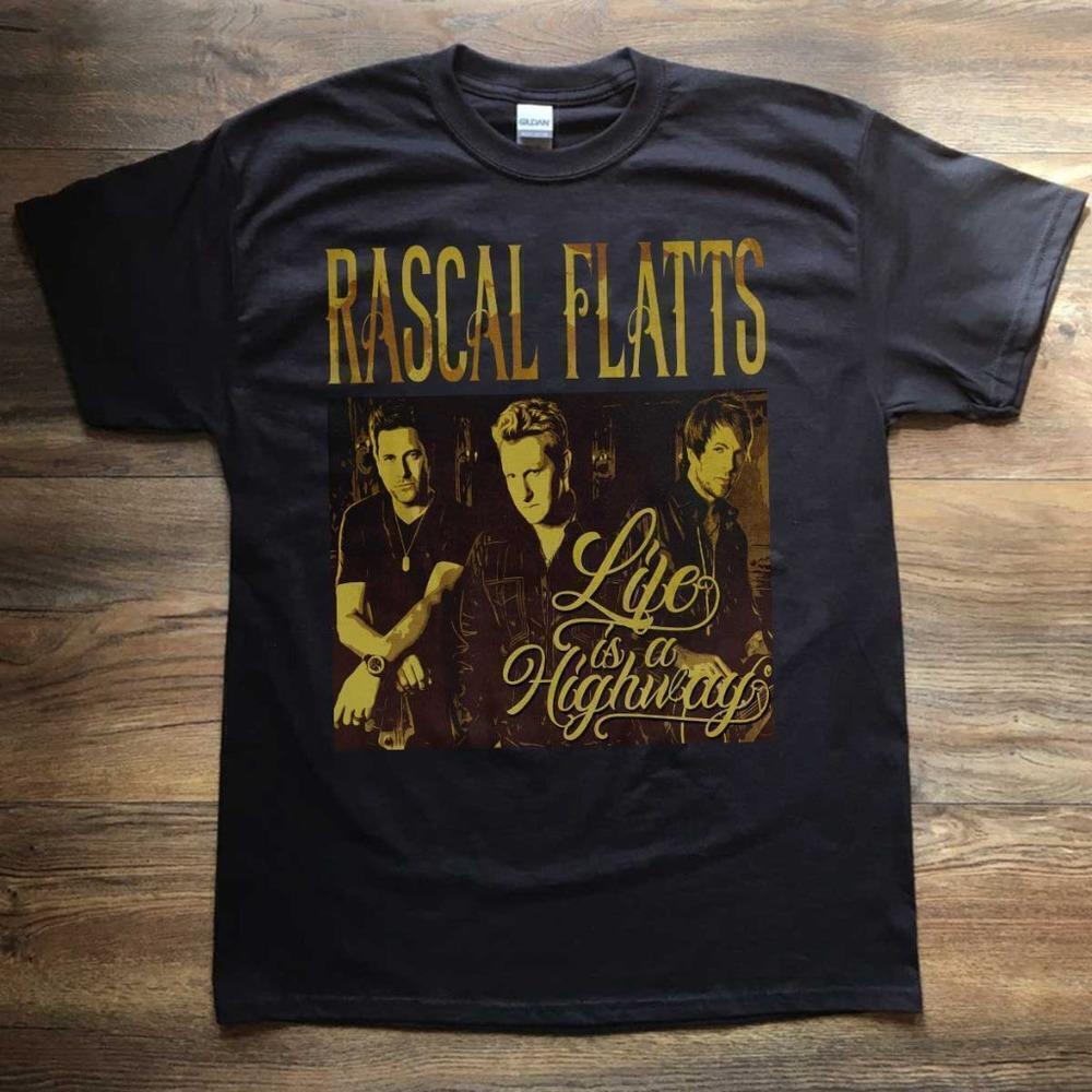 Rascal Flatts Life Is A Highway Country Music Fan T-Shirt